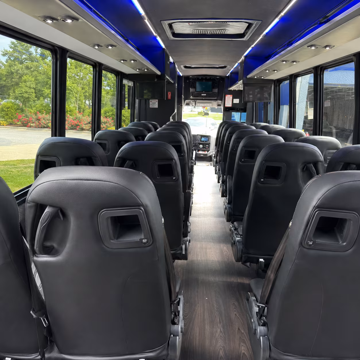 Columbus Airport Shuttle & Transportation party bus exterior