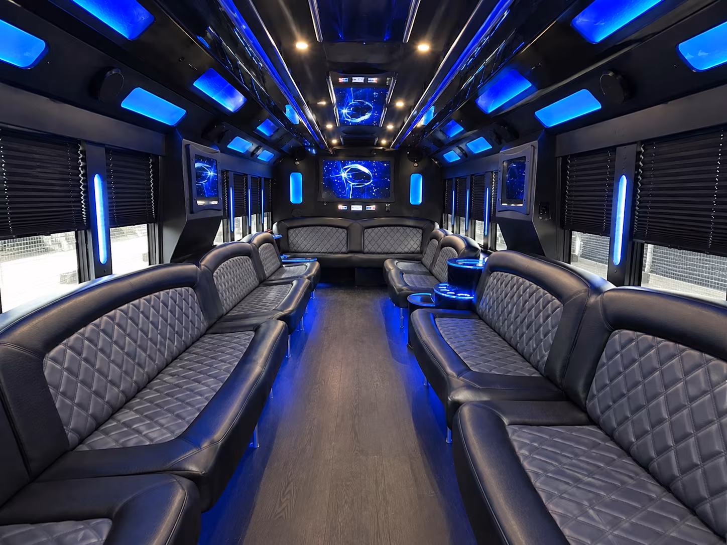 Columbus Concert & Music Festival Transportation party bus exterior