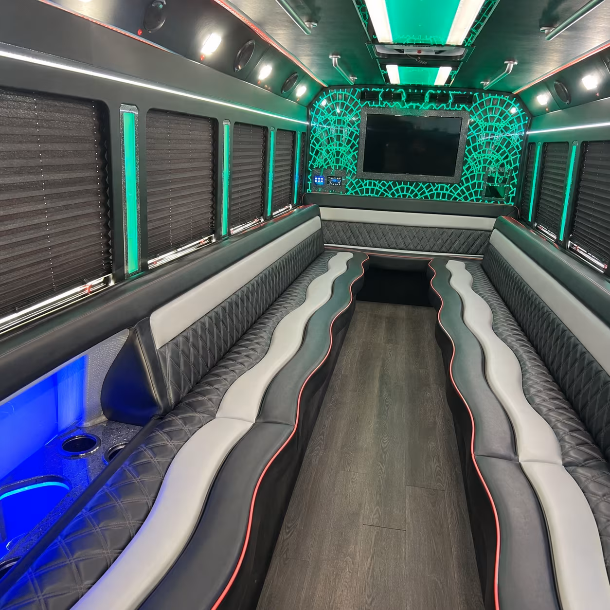 Columbus Concert & Music Festival Transportation party bus exterior