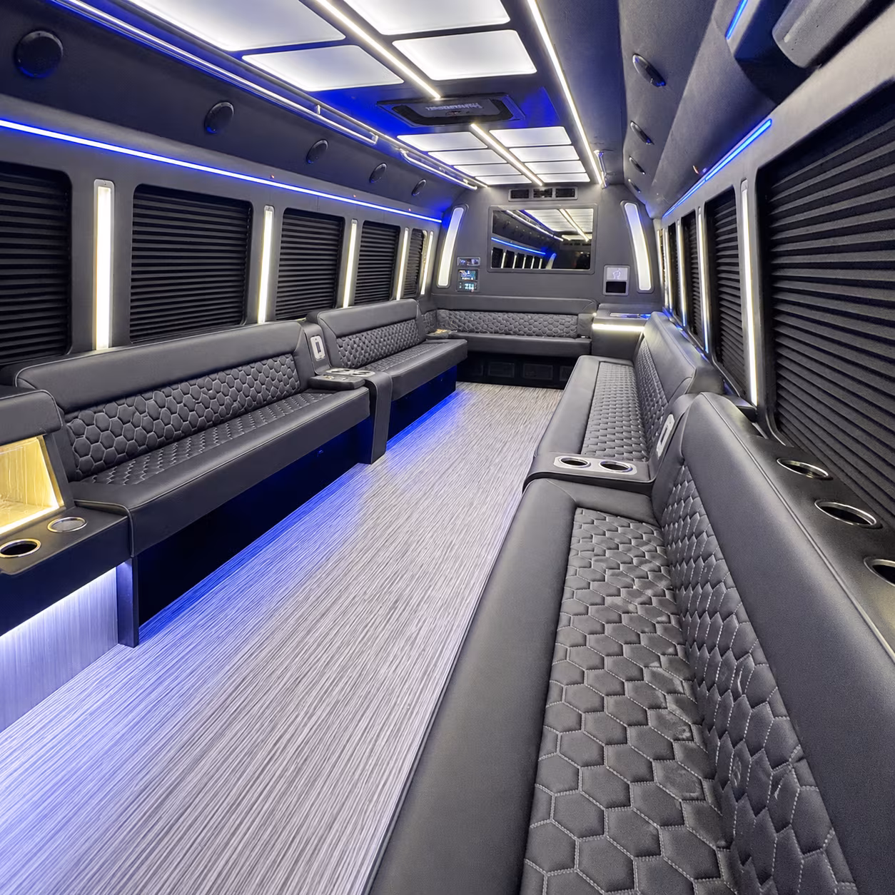 Columbus Concert & Music Festival Transportation onboard seating