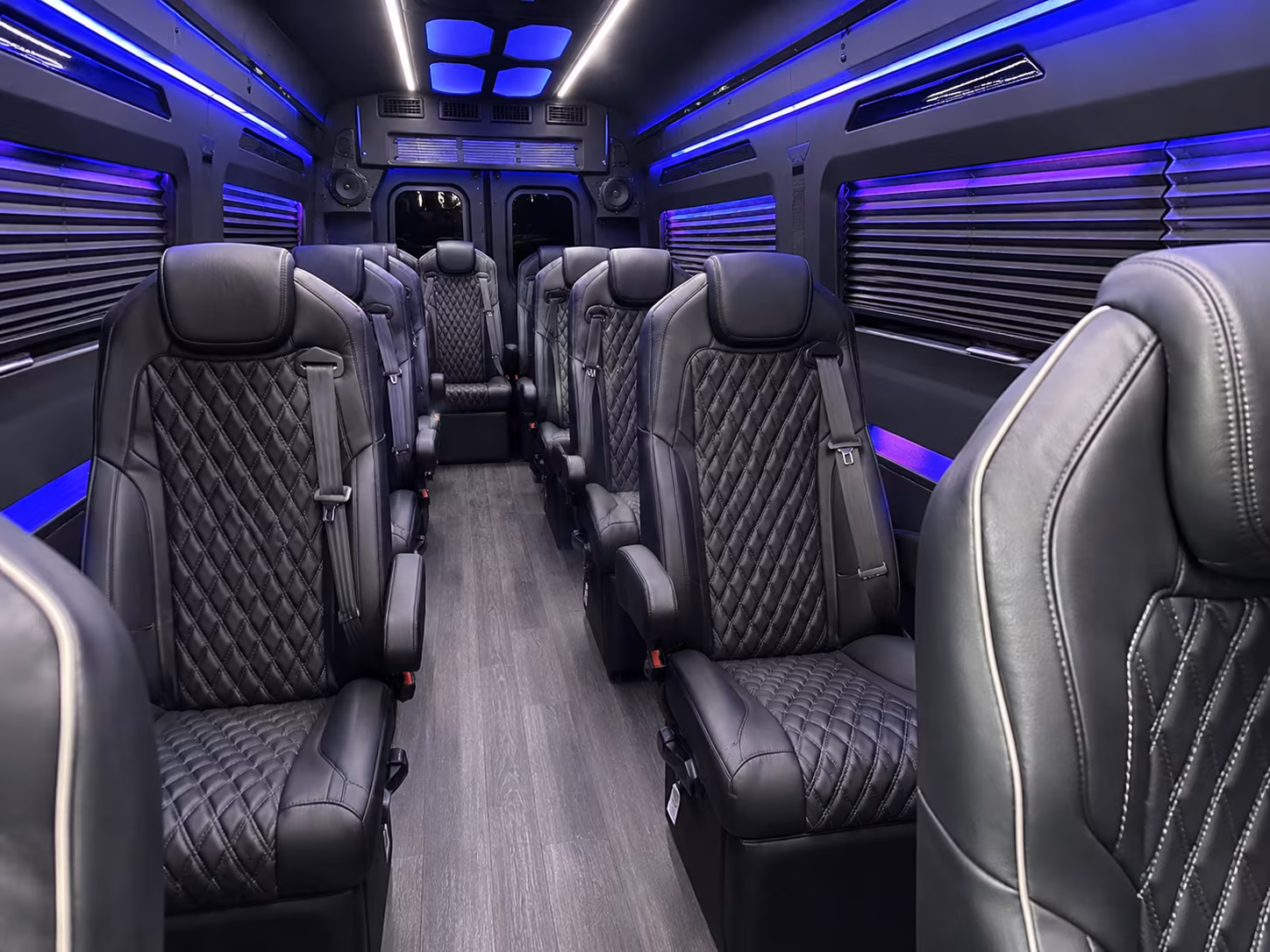 Columbus Corporate Transportation party bus exterior