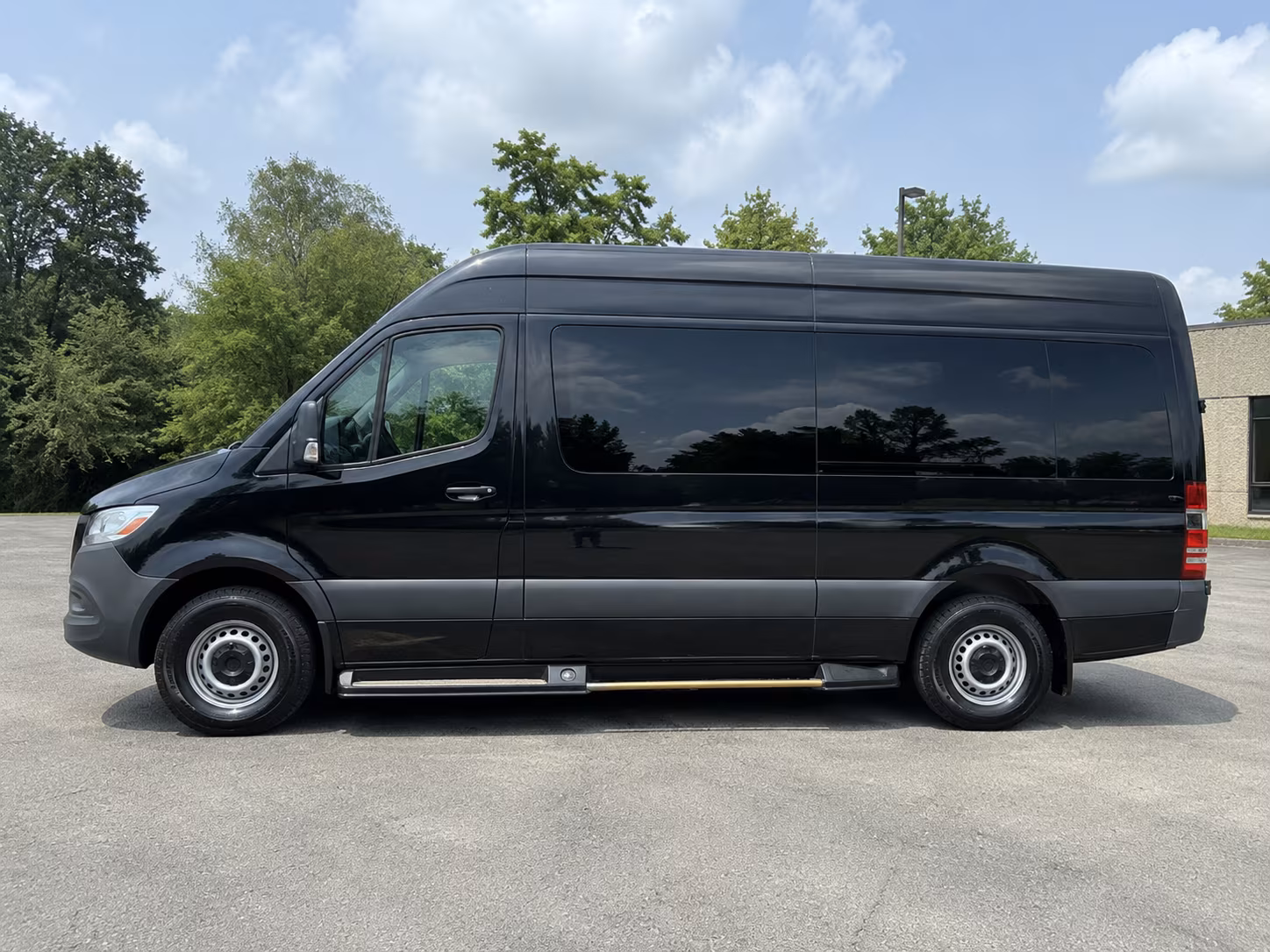 Columbus School Event Transportation party bus exterior