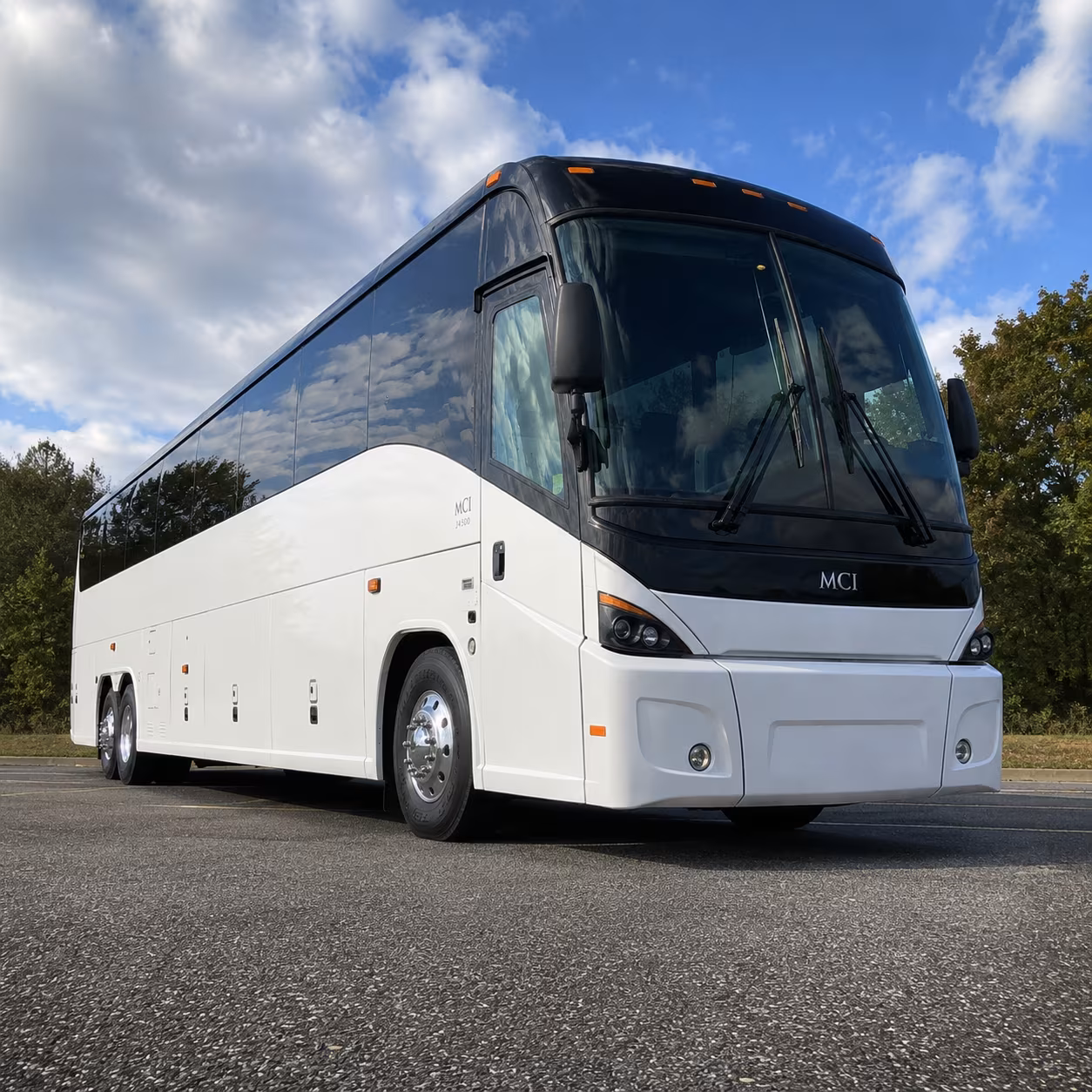 Columbus School Event Transportation party bus exterior
