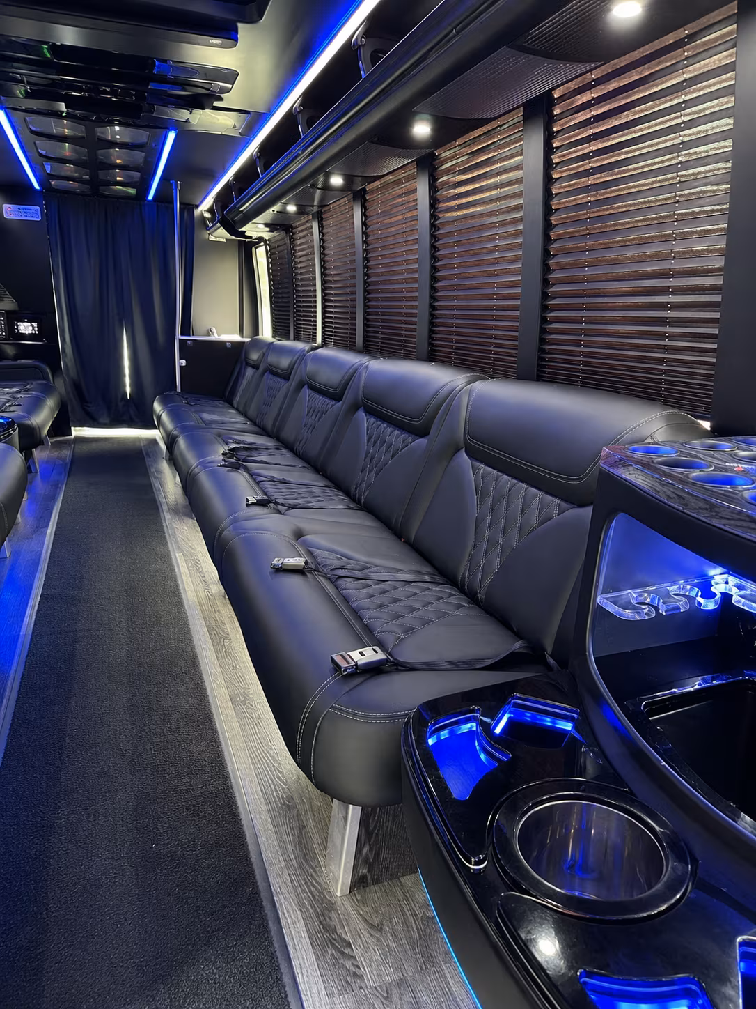 Columbus Winery Tour & Pub Crawl Transportation party bus exterior