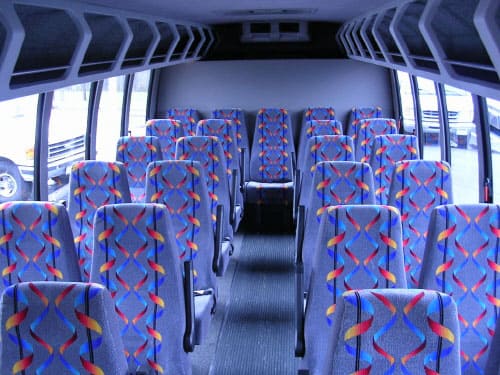 Toledo 15-35 Passenger Minibuses Interior
