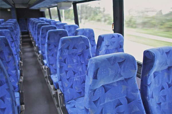 Dayton 56 Passenger Motor Coaches Interior